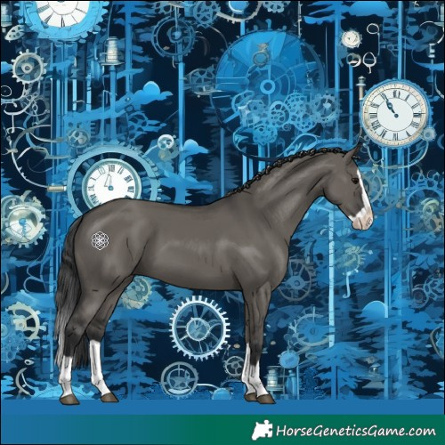 Horse Color:Grullo Splash 