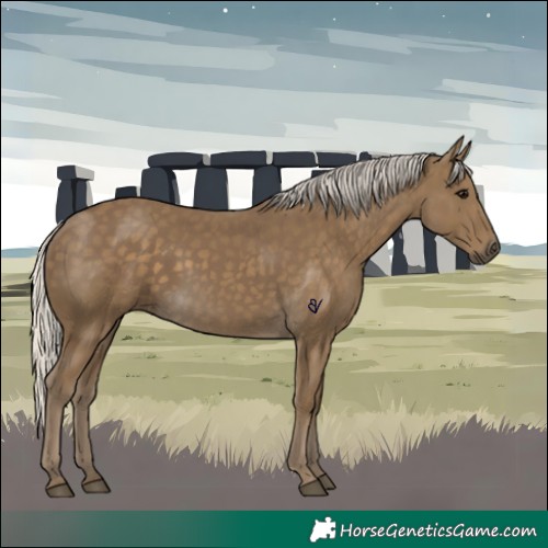 Horse Color:Silver Smoky Black 