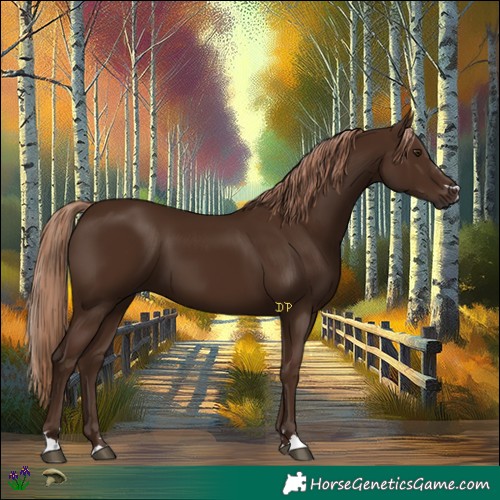 Horse Color:Liver Chestnut 