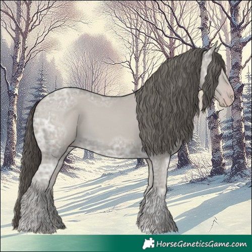 Horse Color:Classic Cream Champagne Ice 