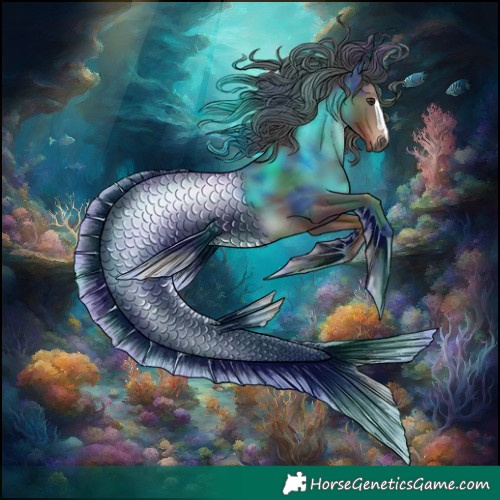 Horse Color:Nacre Liver Chestnut Rabicano 