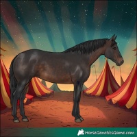 Horse Color:Brown 