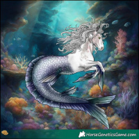 Horse Color:Watercolor Silver Brown Dun Sabino Tobiano 