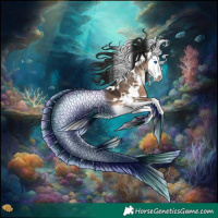 Horse Color:White Spotted Brown Dun Splash 