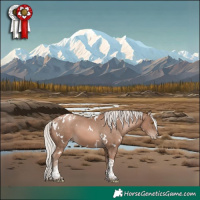 Horse Color:White Spotted Silver Black Pearl Mushroom Tobiano Appaloosa