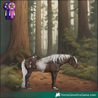 Horse Color:White Spotted Silver Brown Mushroom
