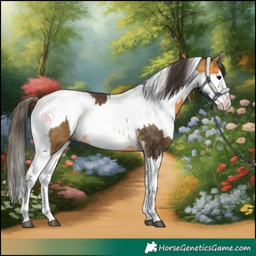 Horse Color:Buckskin Splash  and White Spotted Buckskin Splash 