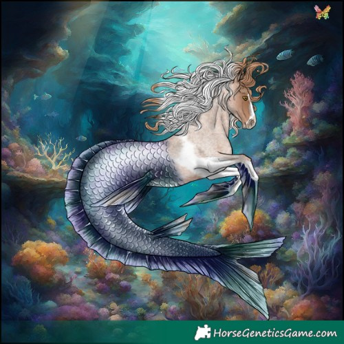 Horse Color:Liver Red Roan Pearl Tobiano Frame 