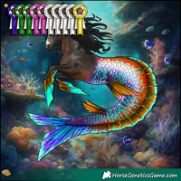 Horse Color:Gray Brown Rabicano 