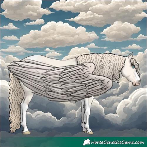 Horse Color:Perlino Dun Tobiano 