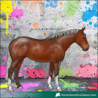 Horse Color:Silver Brown 