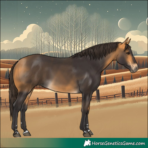 Horse Color:Buckskin 