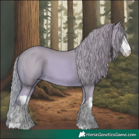 Horse Color:Watercolor White Spotted Chestnut