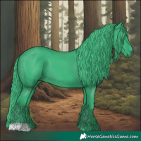 Horse Color:Watercolor Black 