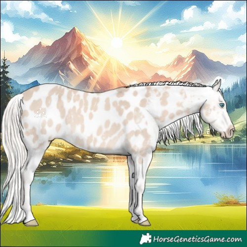 Horse Color:Cremello Blanket 