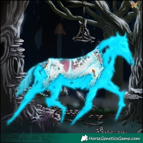 Horse Color:Thunderstruck White Spotted Bay Splash Tobiano 