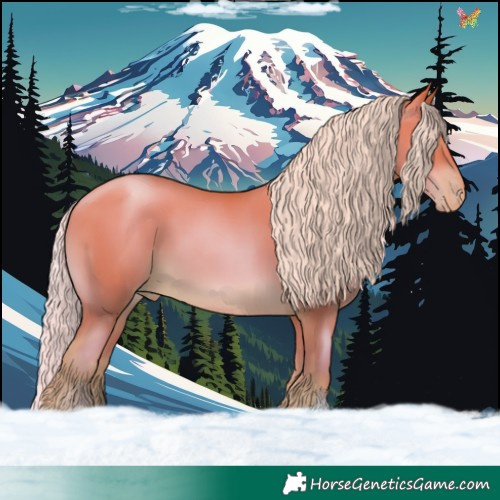 Horse Color:Silver Smoky Black Pearl 