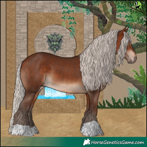 Horse Color:Silver Brown 