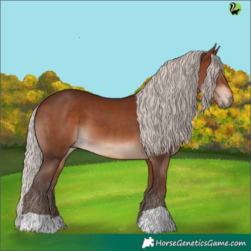 Horse Color:Silver Brown 