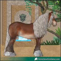 Horse Color:Silver Brown 