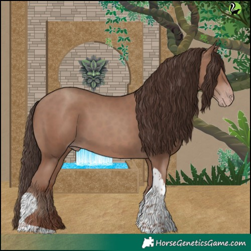 Horse Color:Classic Champagne Tobiano 