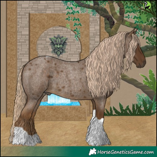 Horse Color:Chocolate Palomino Roan Tobiano Rabicano 