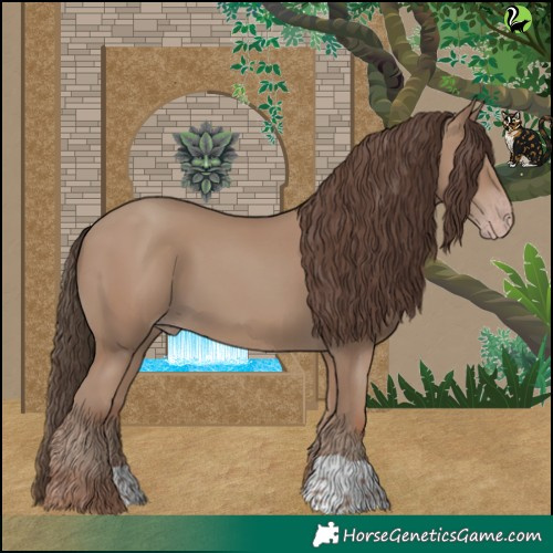 Horse Color:Classic Champagne 