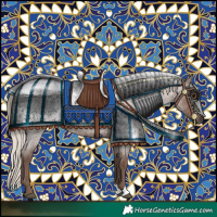 Horse Color:Silver Blue Roan 