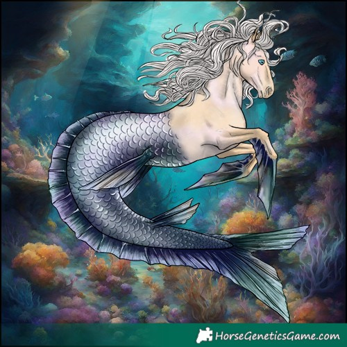 Horse Color:Silver Black Snowdrop Pearl 