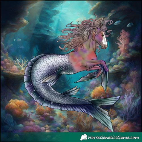 Horse Color:Nacre Chestnut Rabicano 