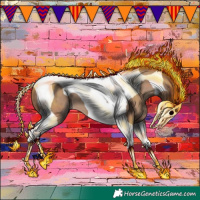 Horse Color:Classic Champagne Tobiano 