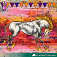 Horse Color:Sable Champagne Appaloosa