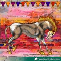 Horse Color:Classic Champagne Tobiano 