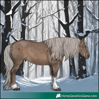 Horse Color:Silver Grullo Tobiano 