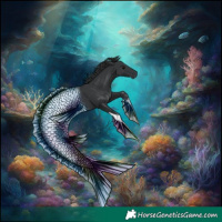 Horse Color:Black Tobiano 