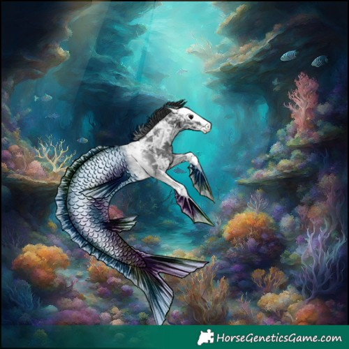 Horse Color:Black Ice Splash Tobiano