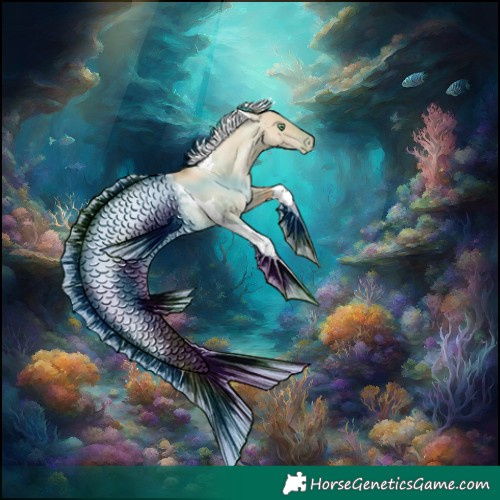 Horse Color:Silver Grullo Pearl Tobiano 