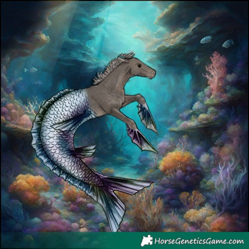 Horse Color:Silver Black 