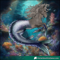 Horse Color:Silver Black Sabino 
