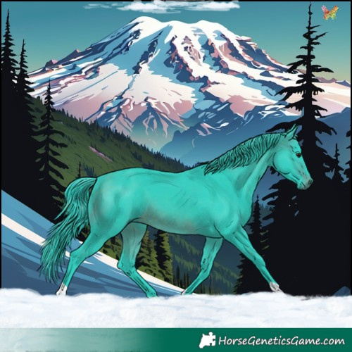 Horse Color:Watercolor Brown 