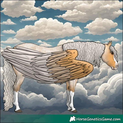 Horse Color:Silver Buckskin Roan Splash 