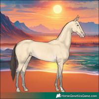 Horse Color:Amber Cream Champagne