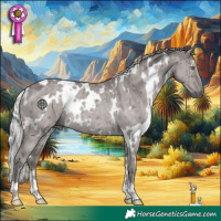 Horse Color:Platinum White Spotted Silver Smoky Grullo Rabicano Brindle