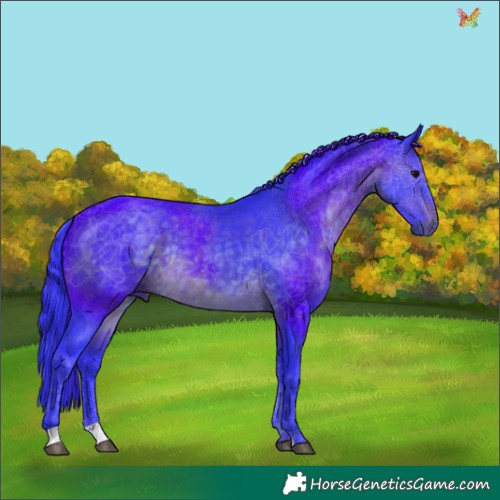 Horse Color:Watercolor Brown 
