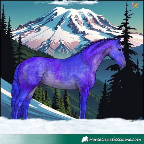 Horse Color:Watercolor Brown 