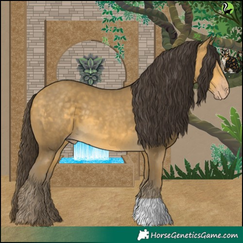 Horse Color:Sable Cream Champagne 