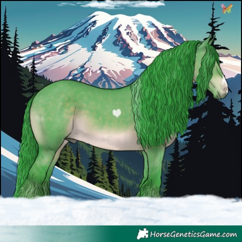 Horse Color:Watercolor Brown Dun 