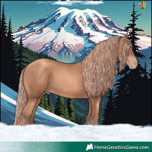 Horse Color:Gold Champagne 
