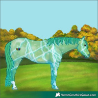 Horse Color:Thunderstruck Watercolor Buckskin Dun