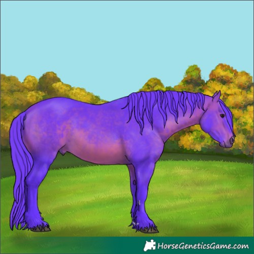 Horse Color:Watercolor Brown 